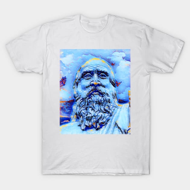 Diogenes Portrait | Diogenes Artwork | Diogenes Painting 14 T-Shirt by JustLit